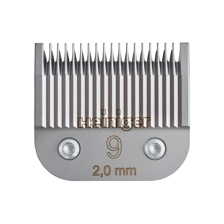 Heiniger Clipper Blade #9 / 2.0 mm Dog/Horse Blade Set