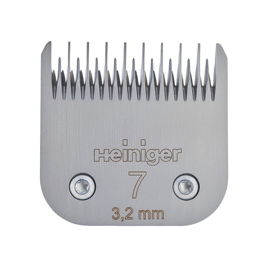 Heiniger Clipper Blade #7 / 3.2 mm Dog/Horse Blade Set
